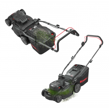 Kress 2x 20V / 40V Rasenmäher mit 41cm Schnittbreite